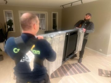 Flytte tredem&oslash;lle